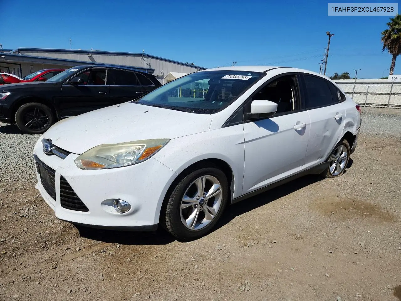 FORD FOCUS 2012, VIN 1FAHP3F2XCL467928