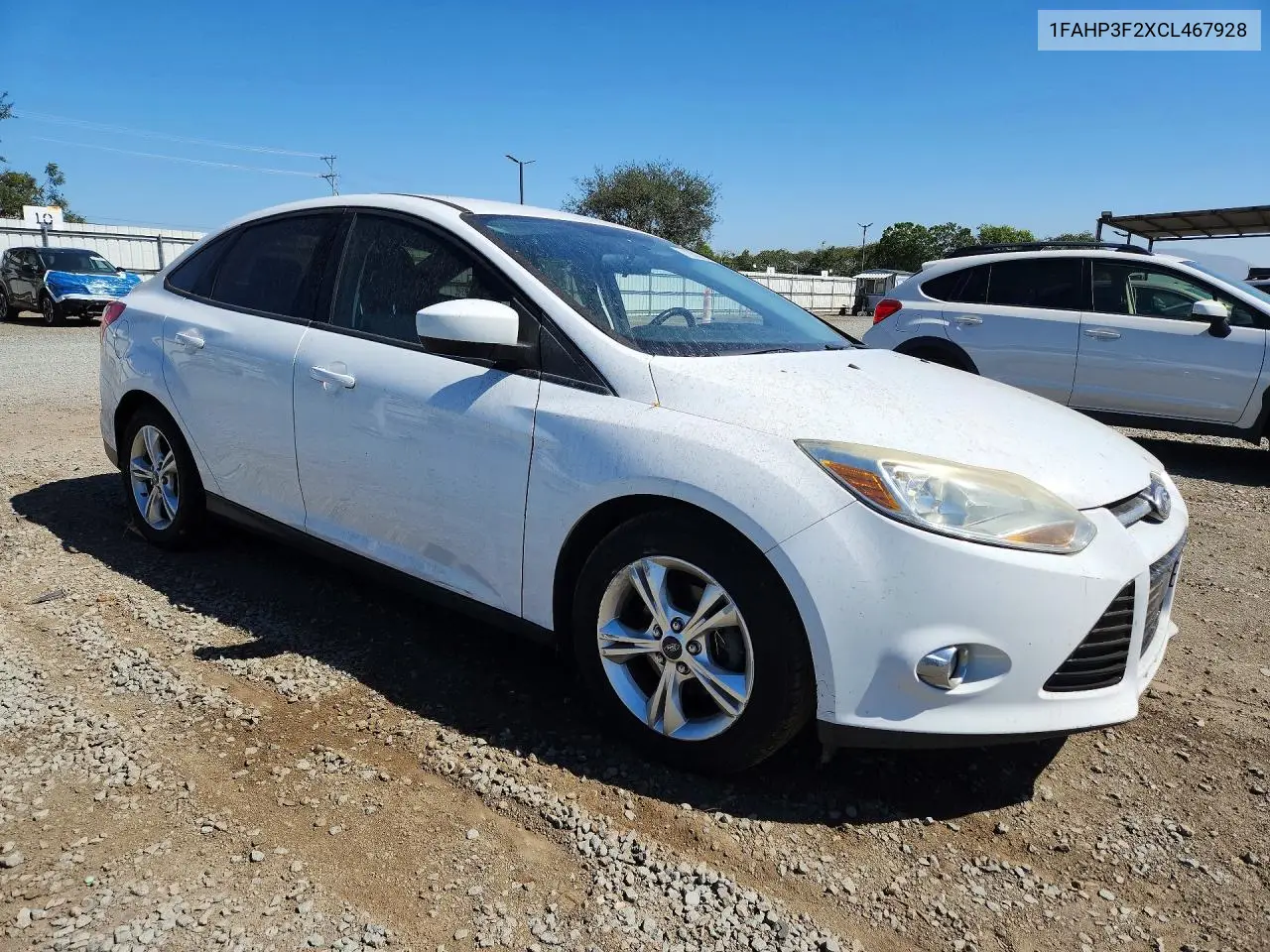 2012 FORD FOCUS VIN 1FAHP3F2XCL467928 — фото 4