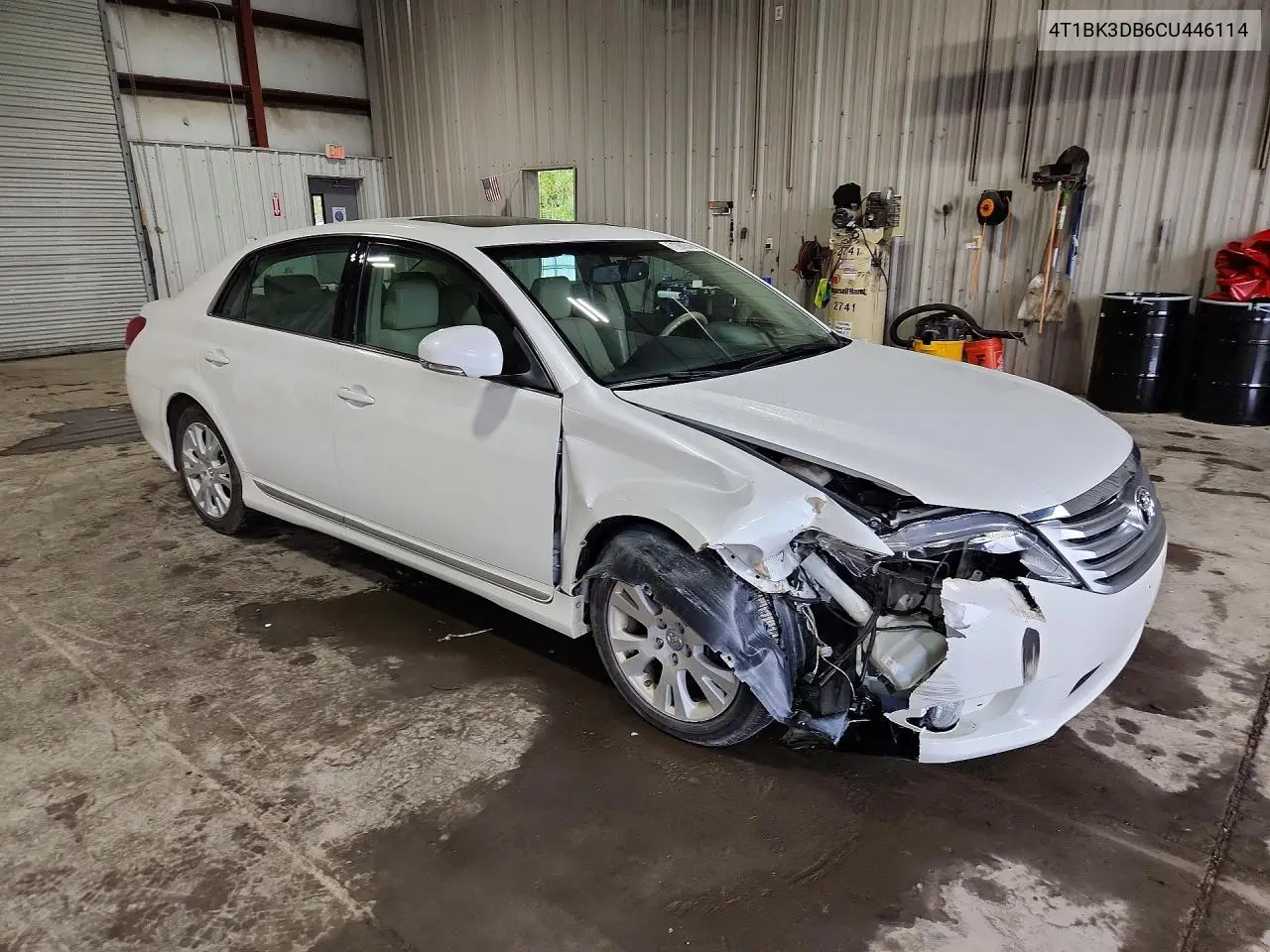 2012 TOYOTA AVALON VIN 4T1BK3DB6CU446114 — фото 4