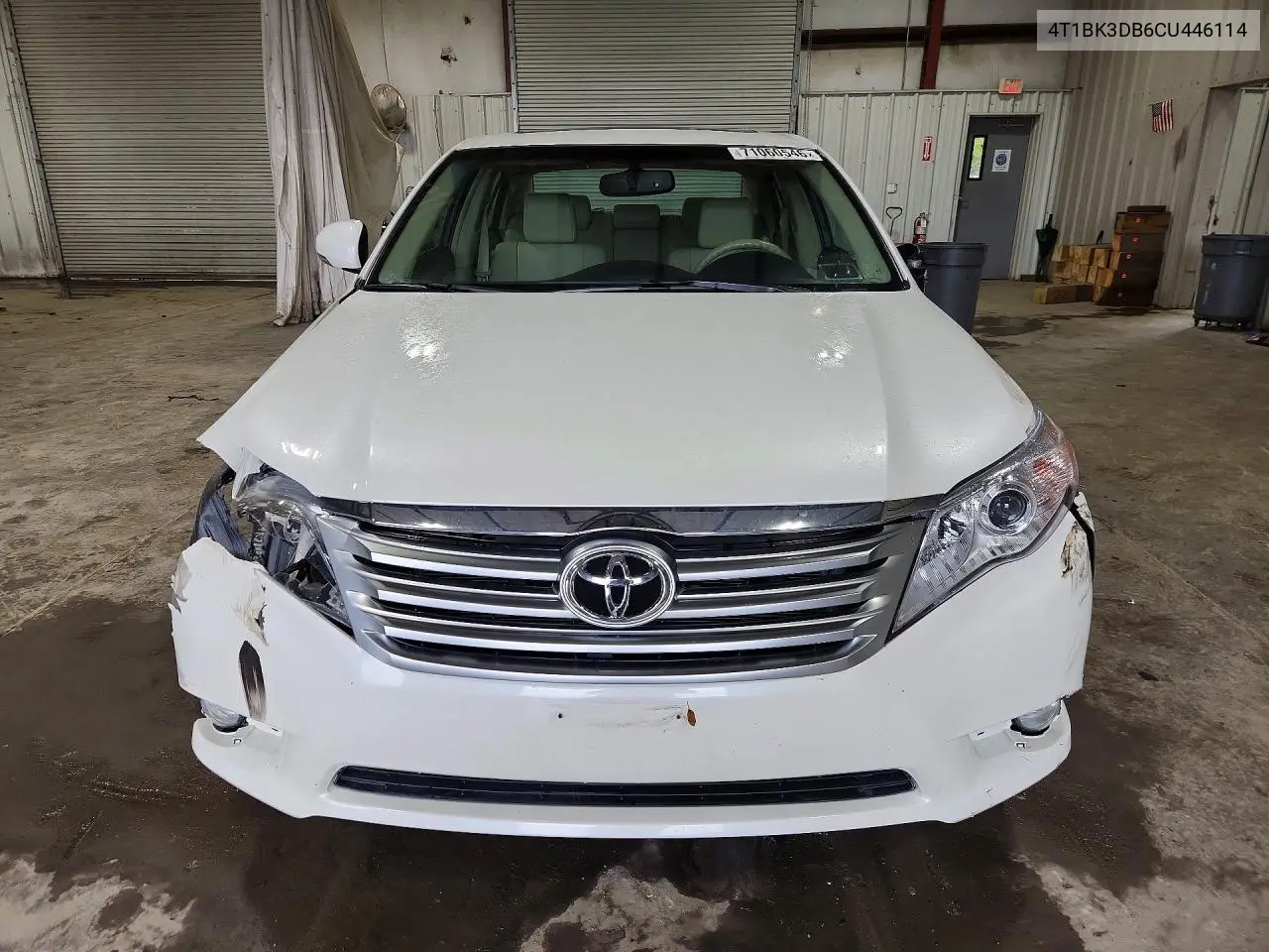 2012 TOYOTA AVALON VIN 4T1BK3DB6CU446114 — фото 5