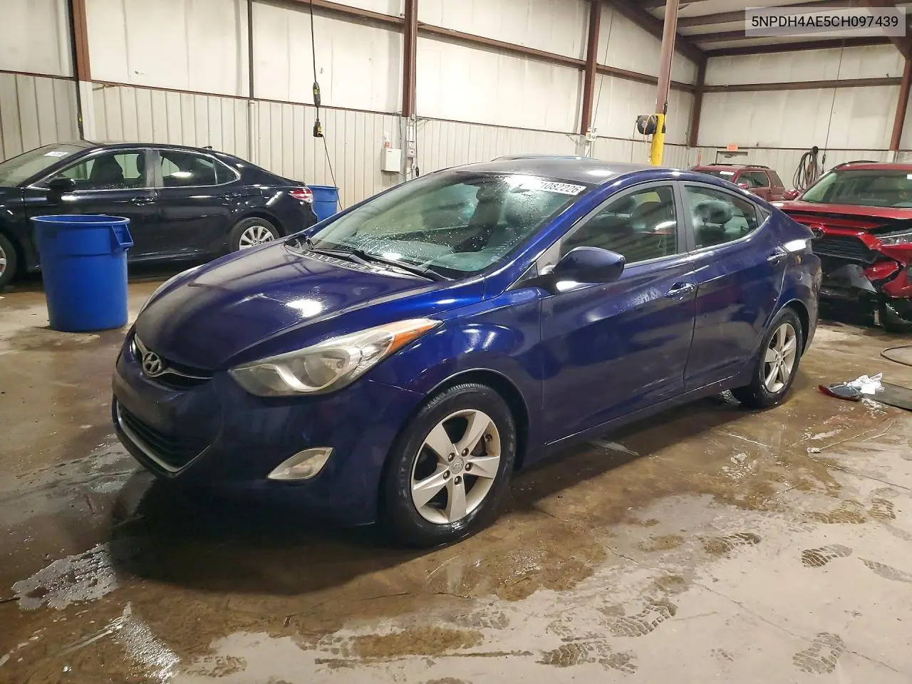HYUNDAI ELANTRA 2012, VIN 5NPDH4AE5CH097439