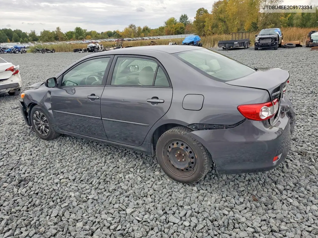 2012 TOYOTA COROLLA VIN JTDBU4EE2C9173334 — фото 2