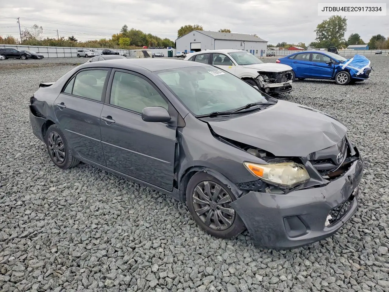 2012 TOYOTA COROLLA VIN JTDBU4EE2C9173334 — фото 4