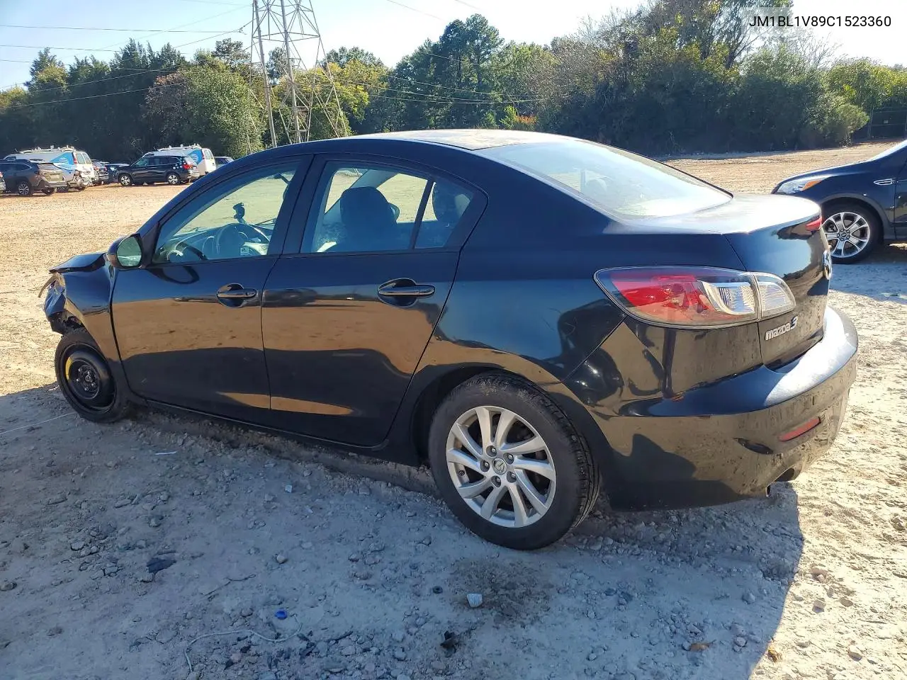 2012 MAZDA 3 VIN JM1BL1V89C1523360 — фото 2