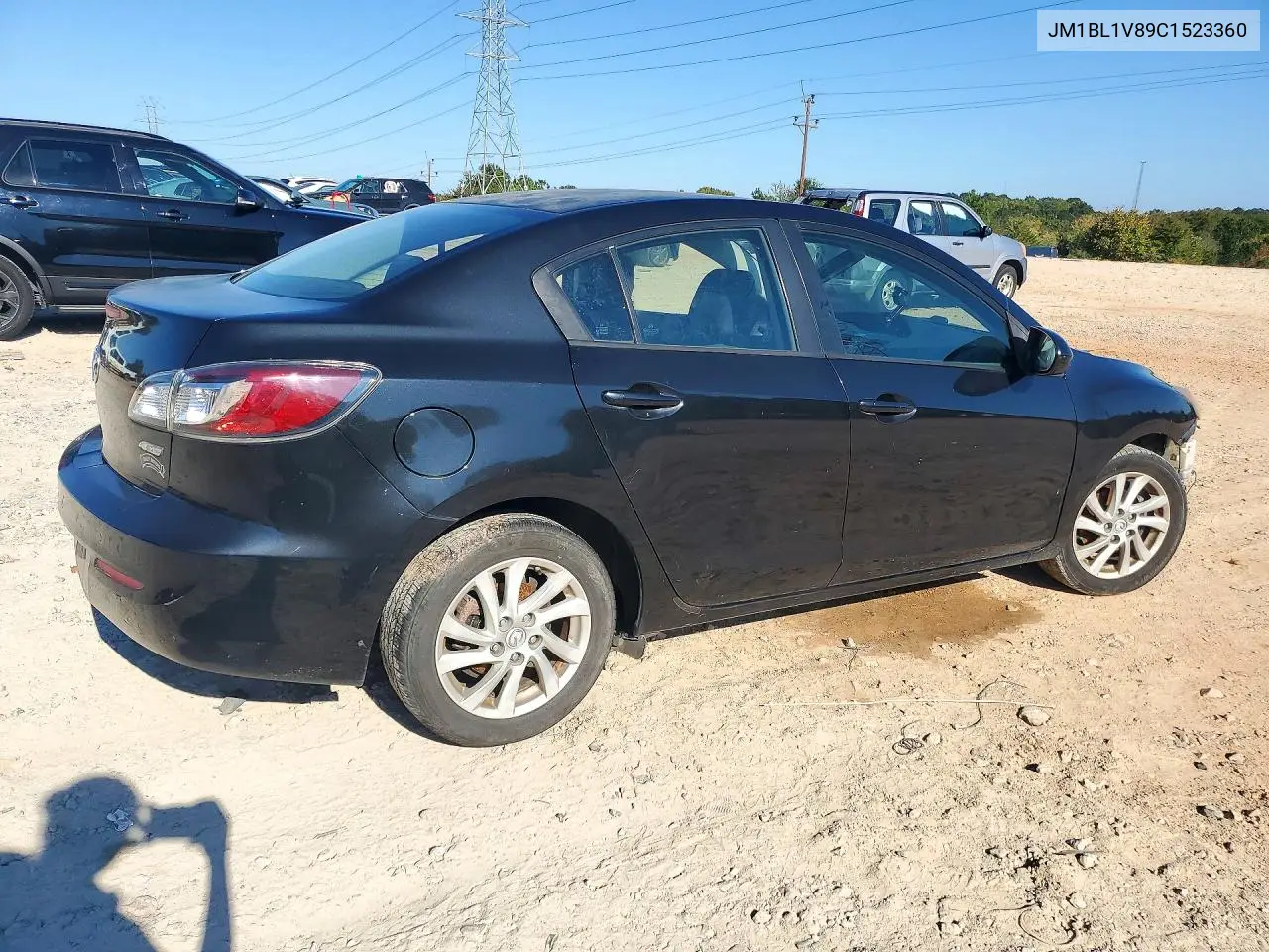 2012 MAZDA 3 VIN JM1BL1V89C1523360 — фото 3