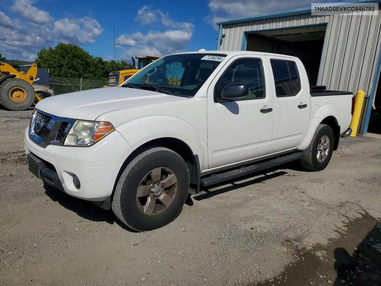 NISSAN NAVARA (FRONTIER) 2012, VIN 1N6AD0EVXCC446783
