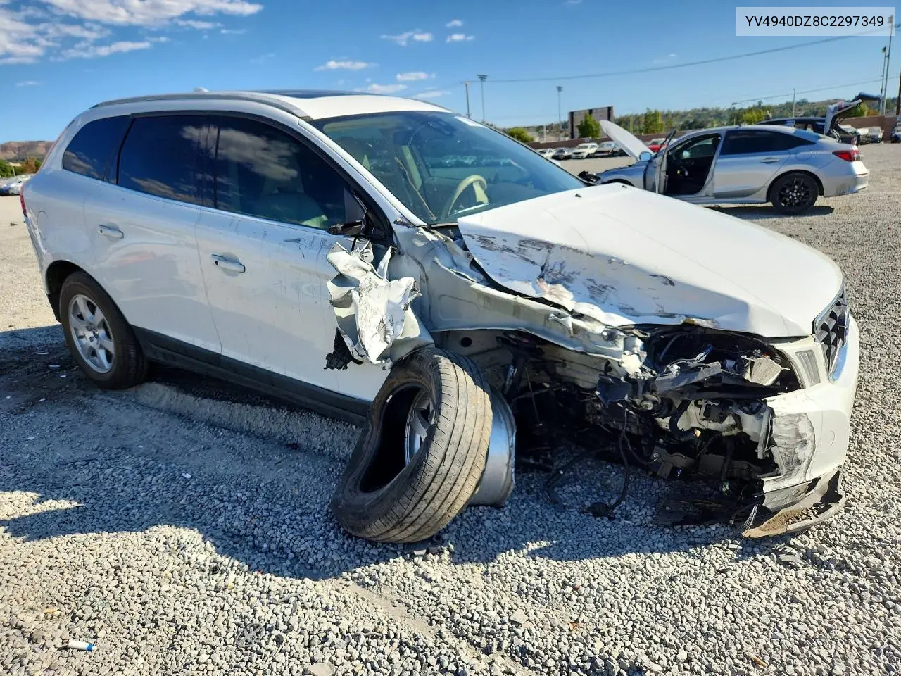 2012 VOLVO XC60 VIN YV4940DZ8C2297349 — фото 4
