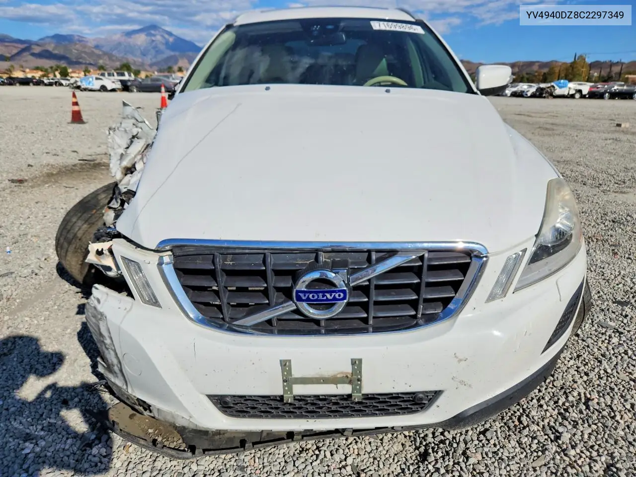 2012 VOLVO XC60 VIN YV4940DZ8C2297349 — фото 5