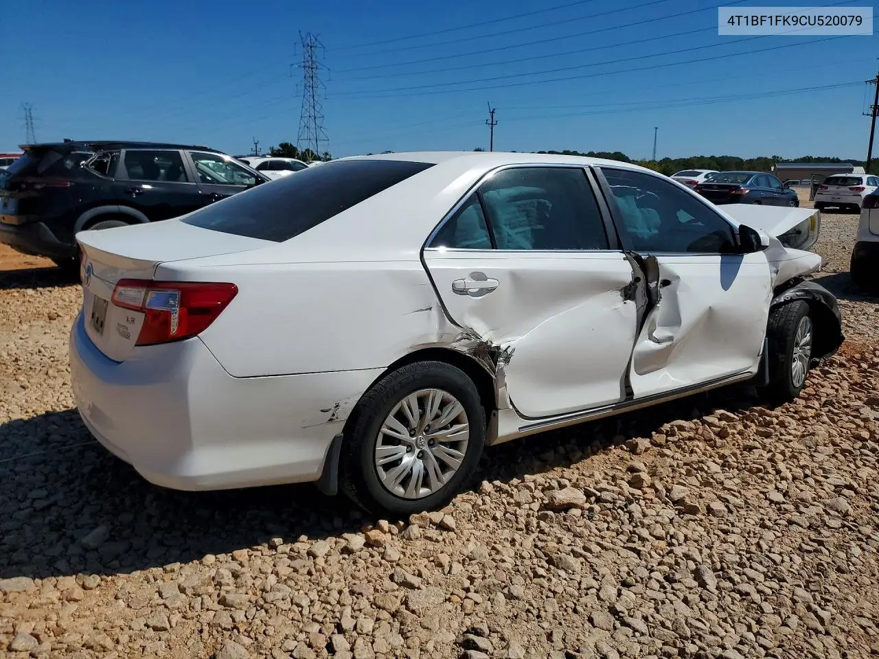 2012 TOYOTA CAMRY VIN 4T1BF1FK9CU520079 — фото 3