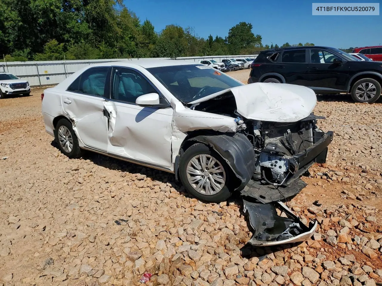 2012 TOYOTA CAMRY VIN 4T1BF1FK9CU520079 — фото 4