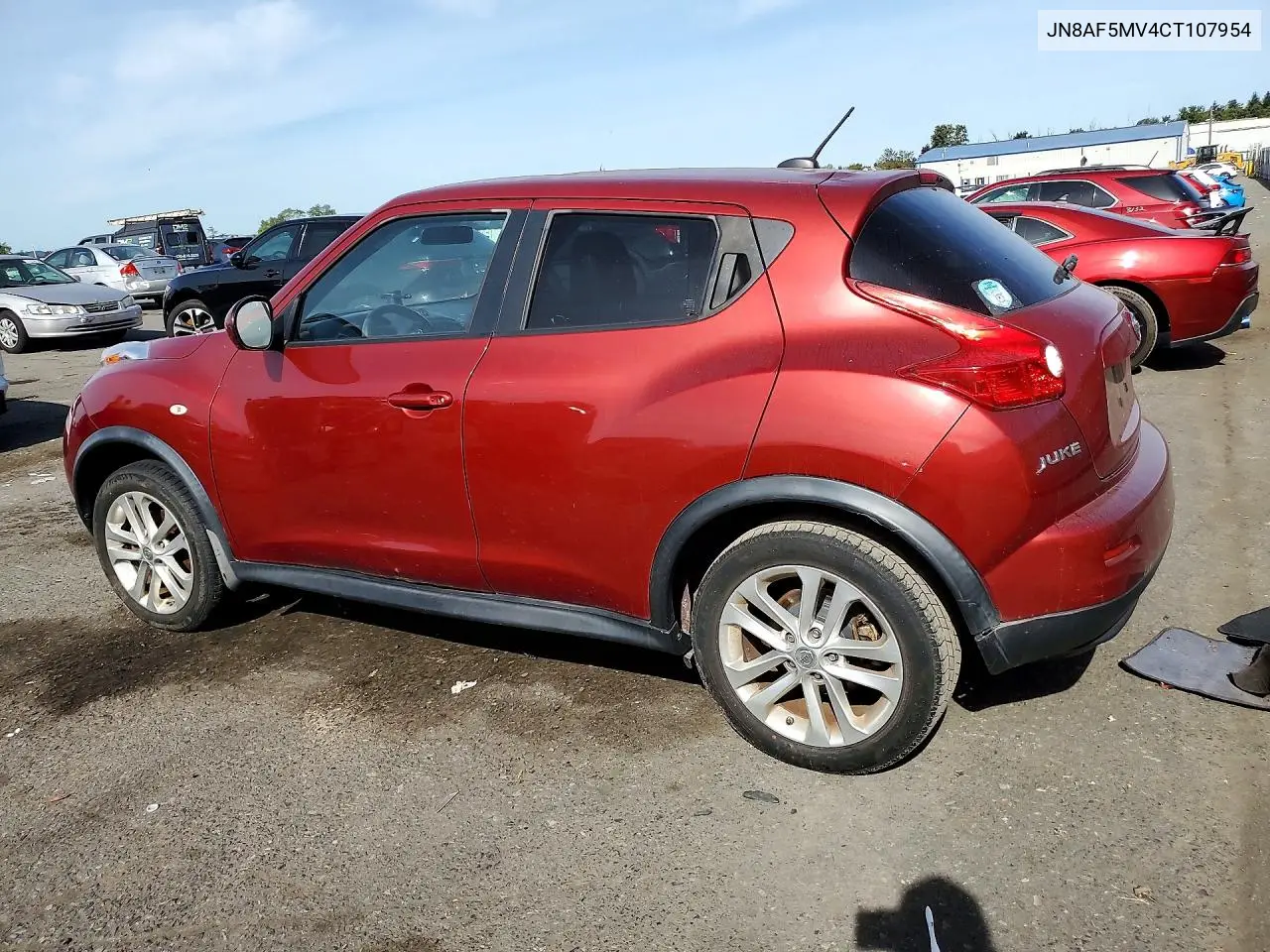 2012 NISSAN JUKE VIN JN8AF5MV4CT107954 — фото 2