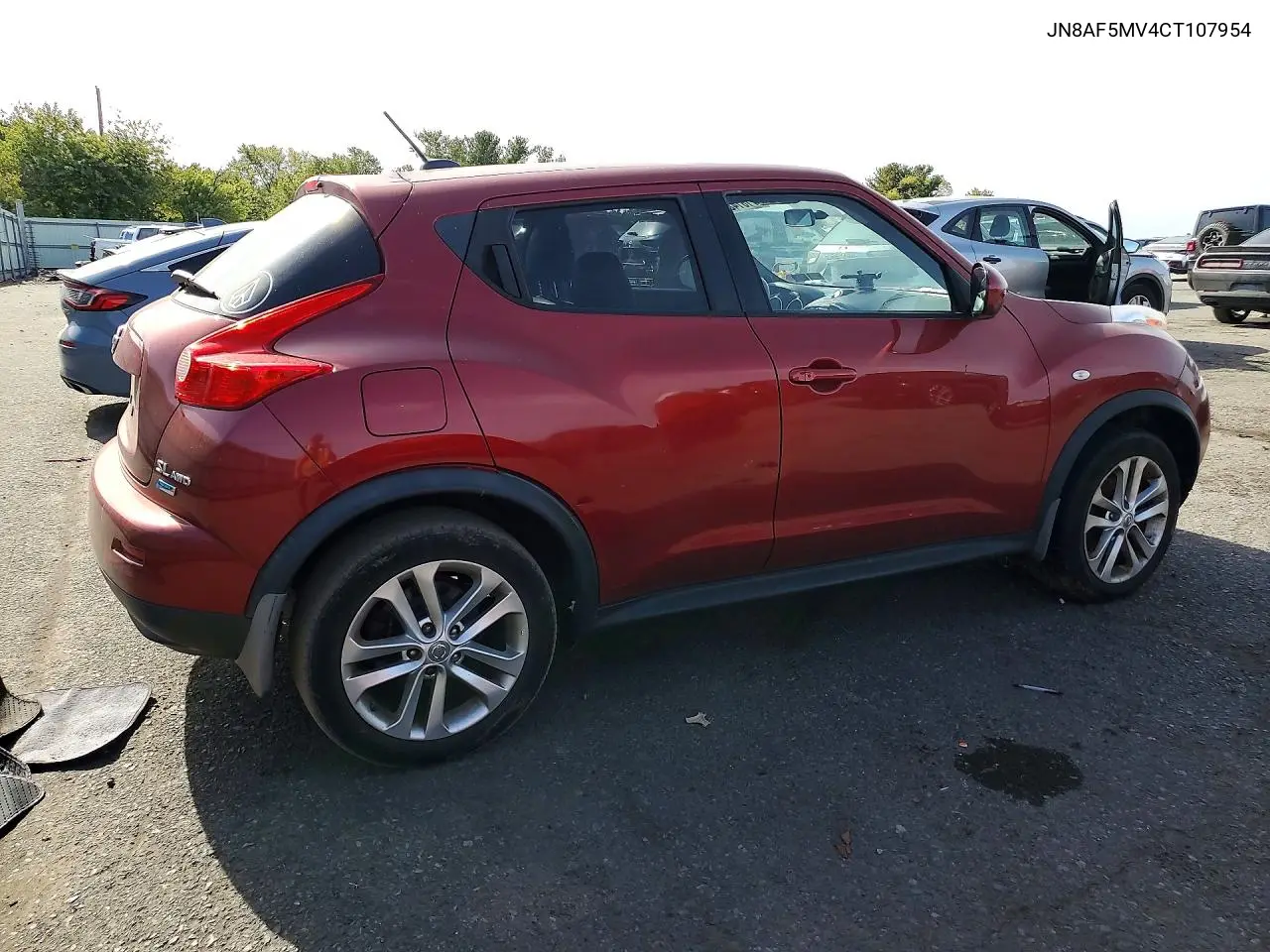 2012 NISSAN JUKE VIN JN8AF5MV4CT107954 — фото 3