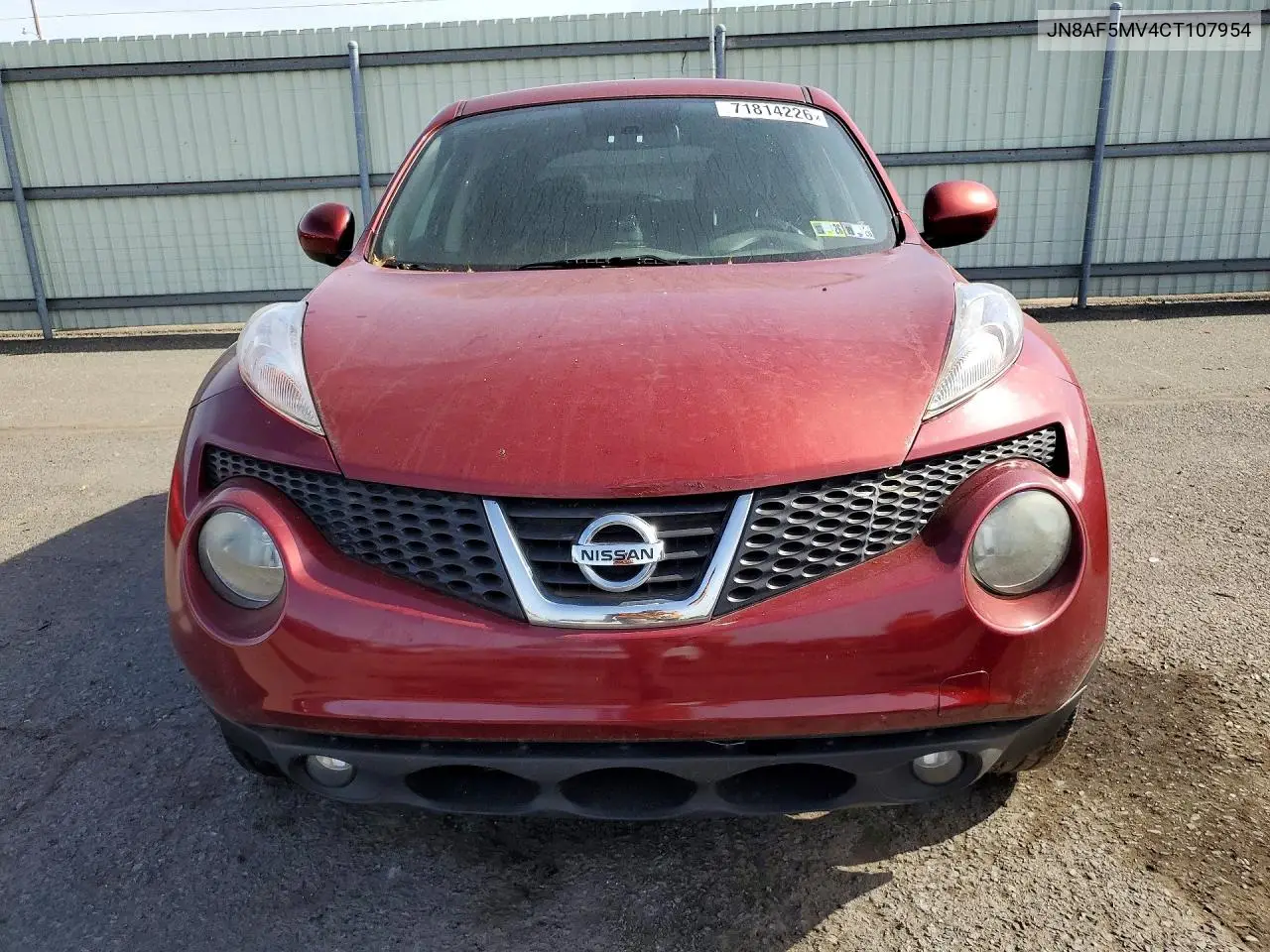 2012 NISSAN JUKE VIN JN8AF5MV4CT107954 — фото 5