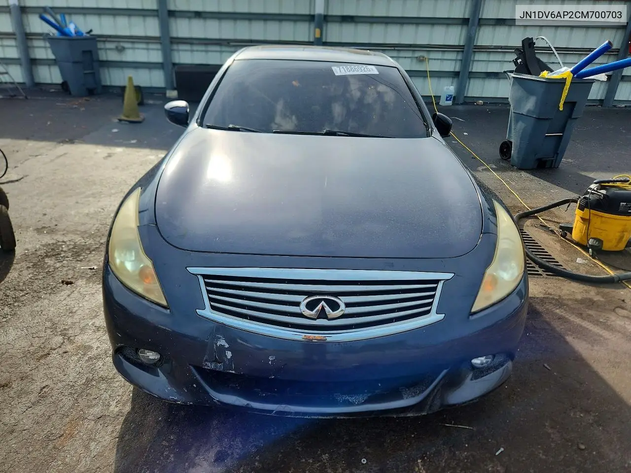 2012 INFINITI G VIN JN1DV6AP2CM700703 — фото 5