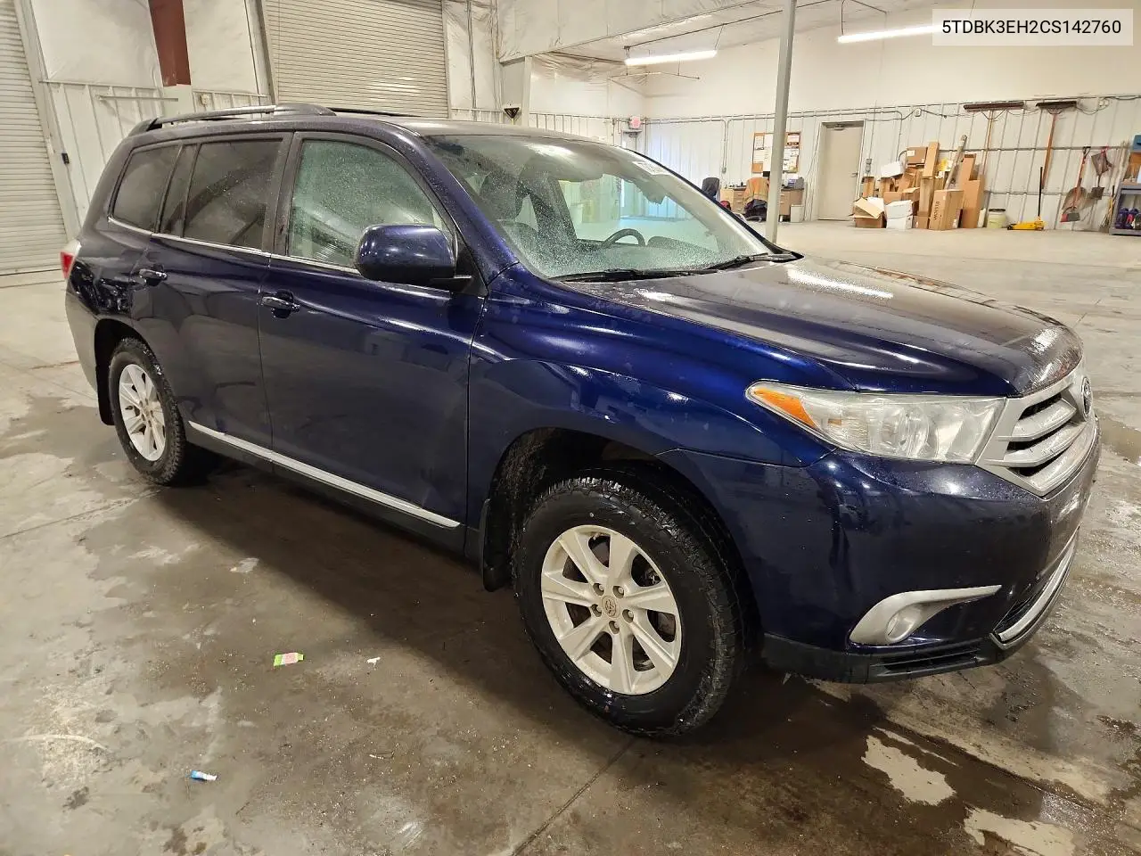 2012 TOYOTA HIGHLANDER VIN 5TDBK3EH2CS142760 — фото 4