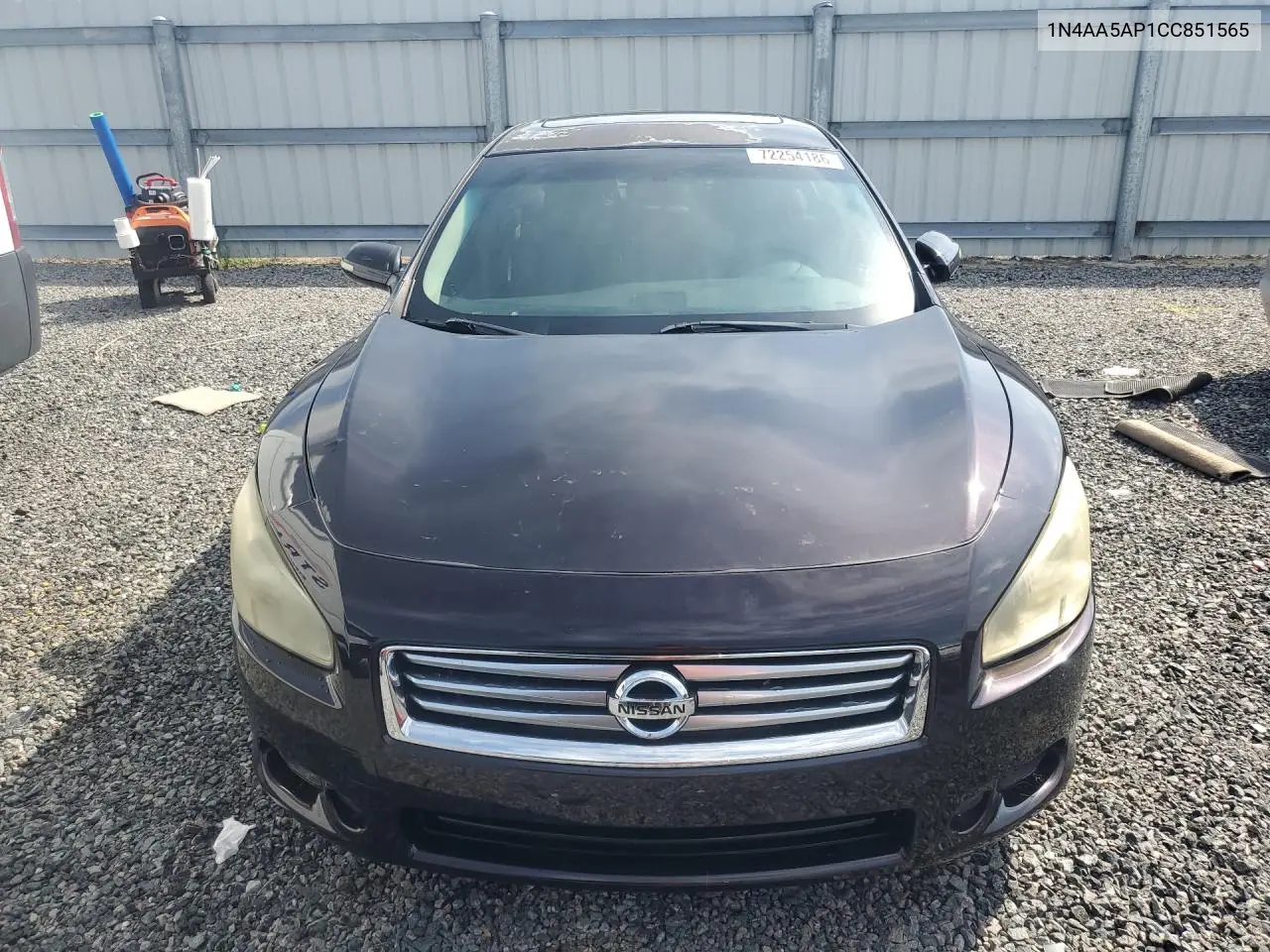 2012 NISSAN MAXIMA VIN 1N4AA5AP1CC851565 — фото 5