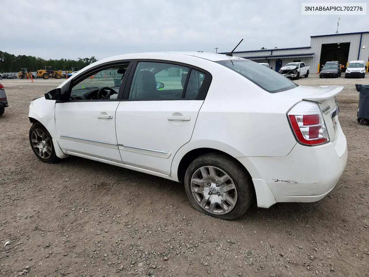 2012 NISSAN SENTRA VIN 3N1AB6AP9CL702776 — фото 2