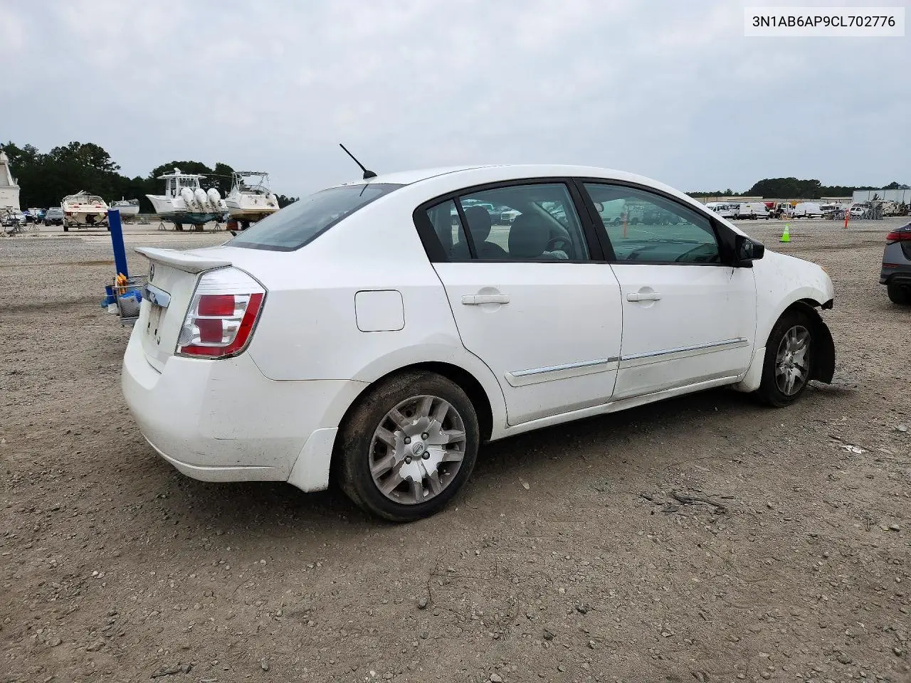 2012 NISSAN SENTRA VIN 3N1AB6AP9CL702776 — фото 3