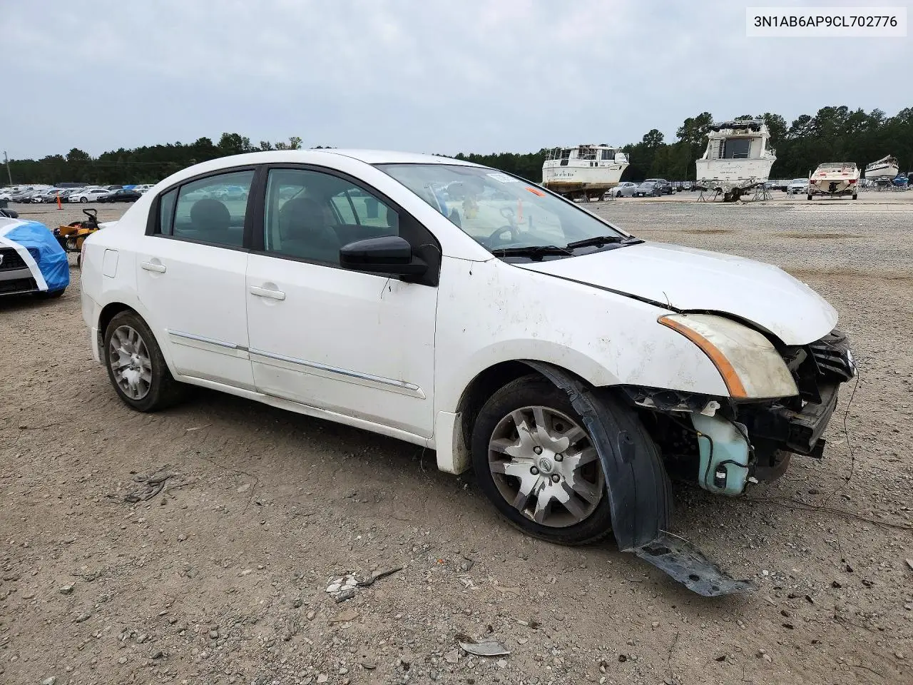 2012 NISSAN SENTRA VIN 3N1AB6AP9CL702776 — фото 4