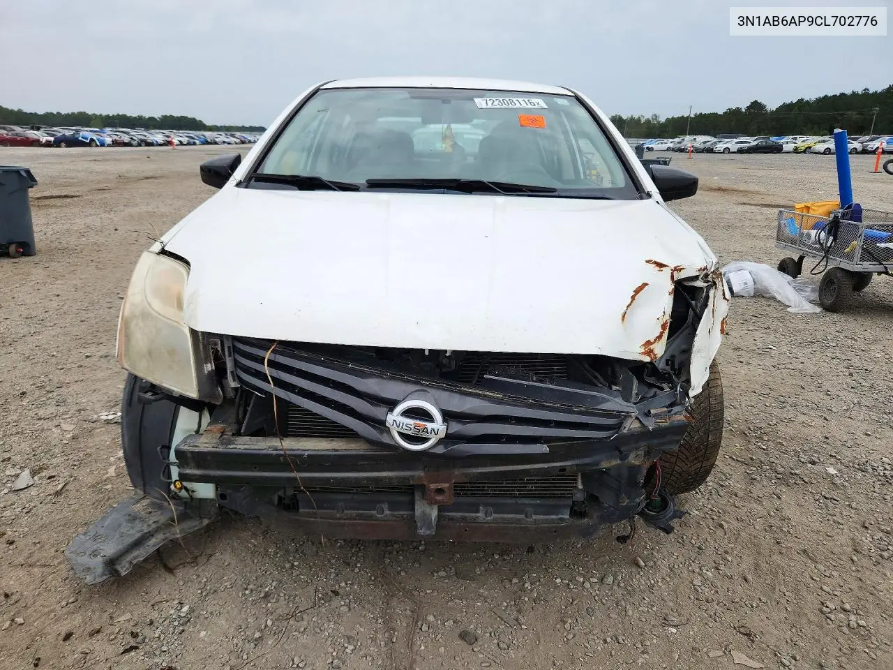 2012 NISSAN SENTRA VIN 3N1AB6AP9CL702776 — фото 5