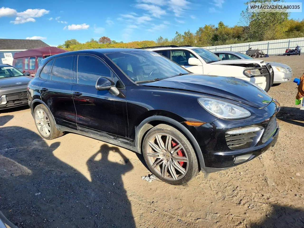2012 PORSCHE CAYENNE VIN WP1AC2A2XCLA80335 — фото 4