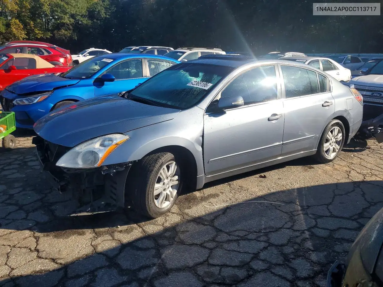 NISSAN ALTIMA 2012, VIN 1N4AL2AP0CC113717