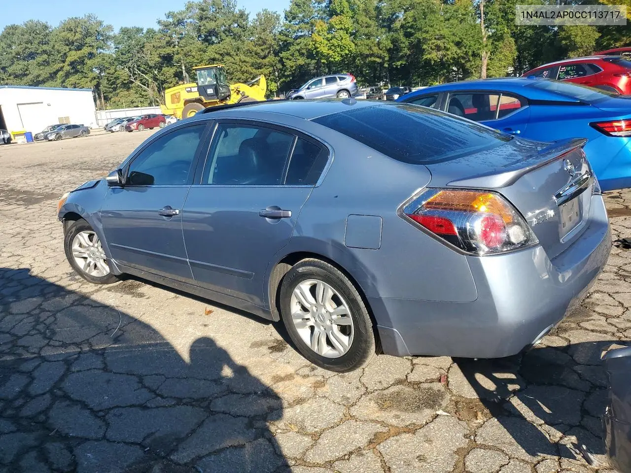 2012 NISSAN ALTIMA VIN 1N4AL2AP0CC113717 — фото 2