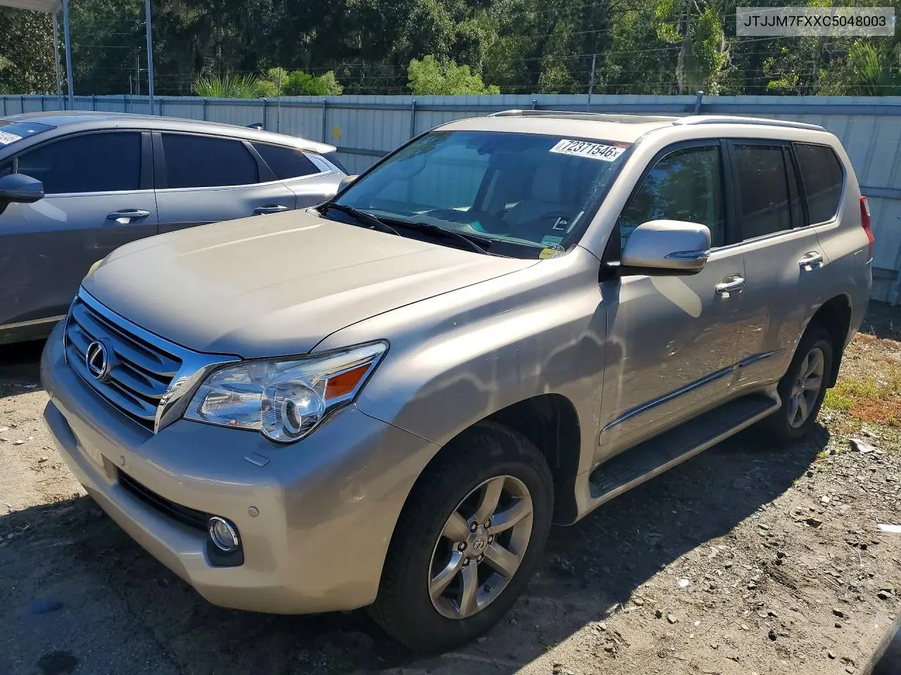 LEXUS GX 2012, VIN JTJJM7FXXC5048003