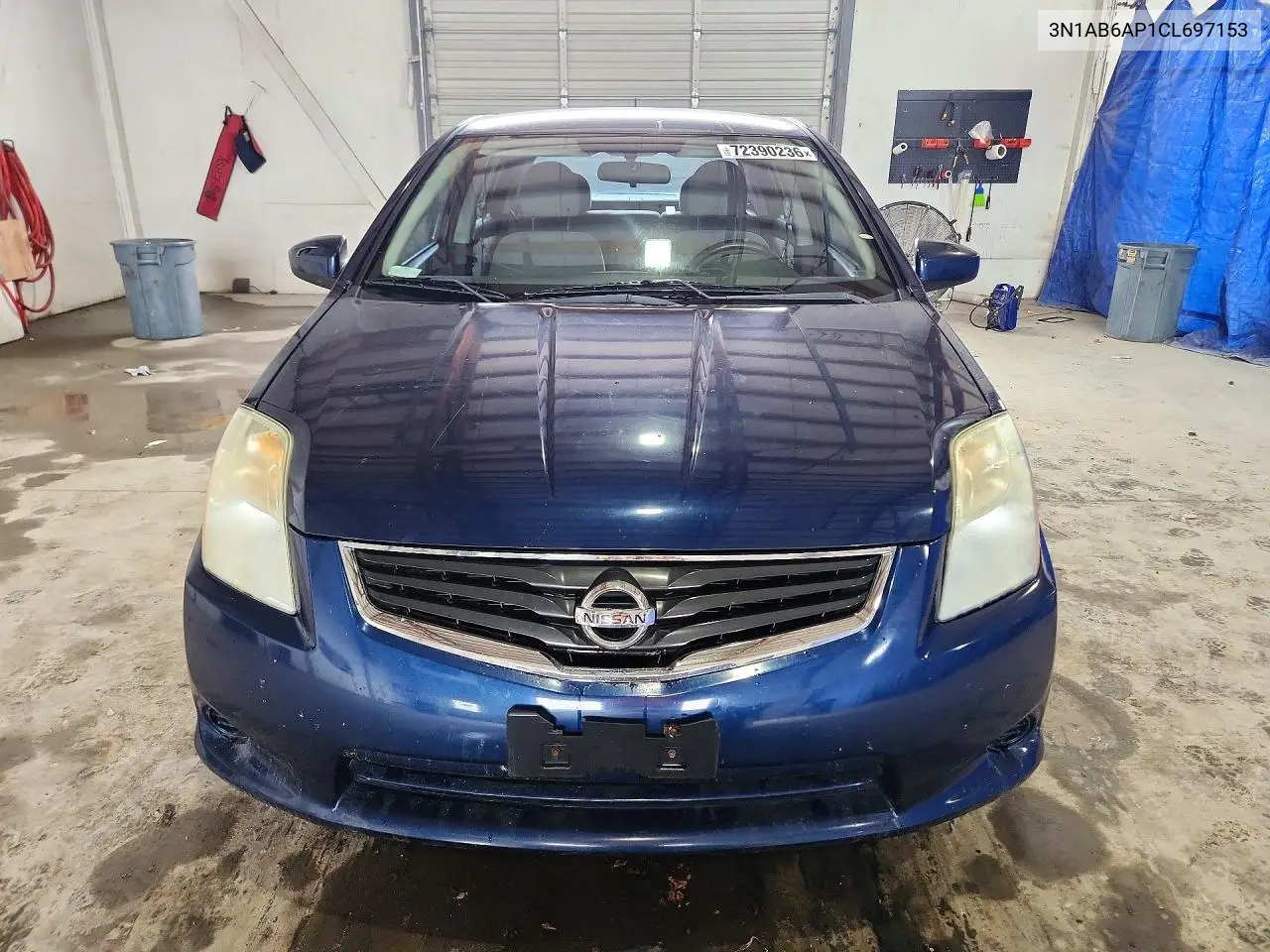 2012 NISSAN SENTRA VIN 3N1AB6AP1CL697153 — фото 5
