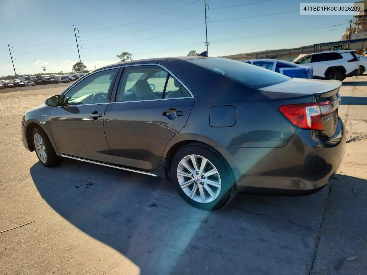 2012 TOYOTA CAMRY VIN 4T1BD1FK0CU025209 — фото 2