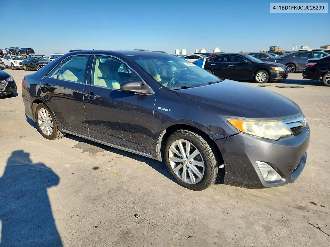 2012 TOYOTA CAMRY VIN 4T1BD1FK0CU025209 — фото 4
