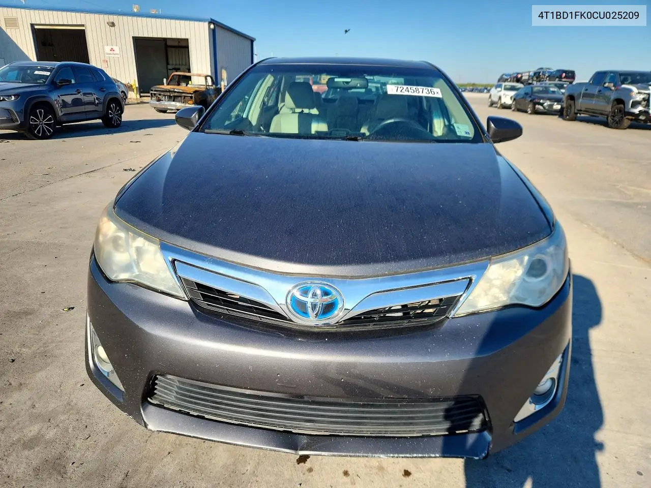 2012 TOYOTA CAMRY VIN 4T1BD1FK0CU025209 — фото 5