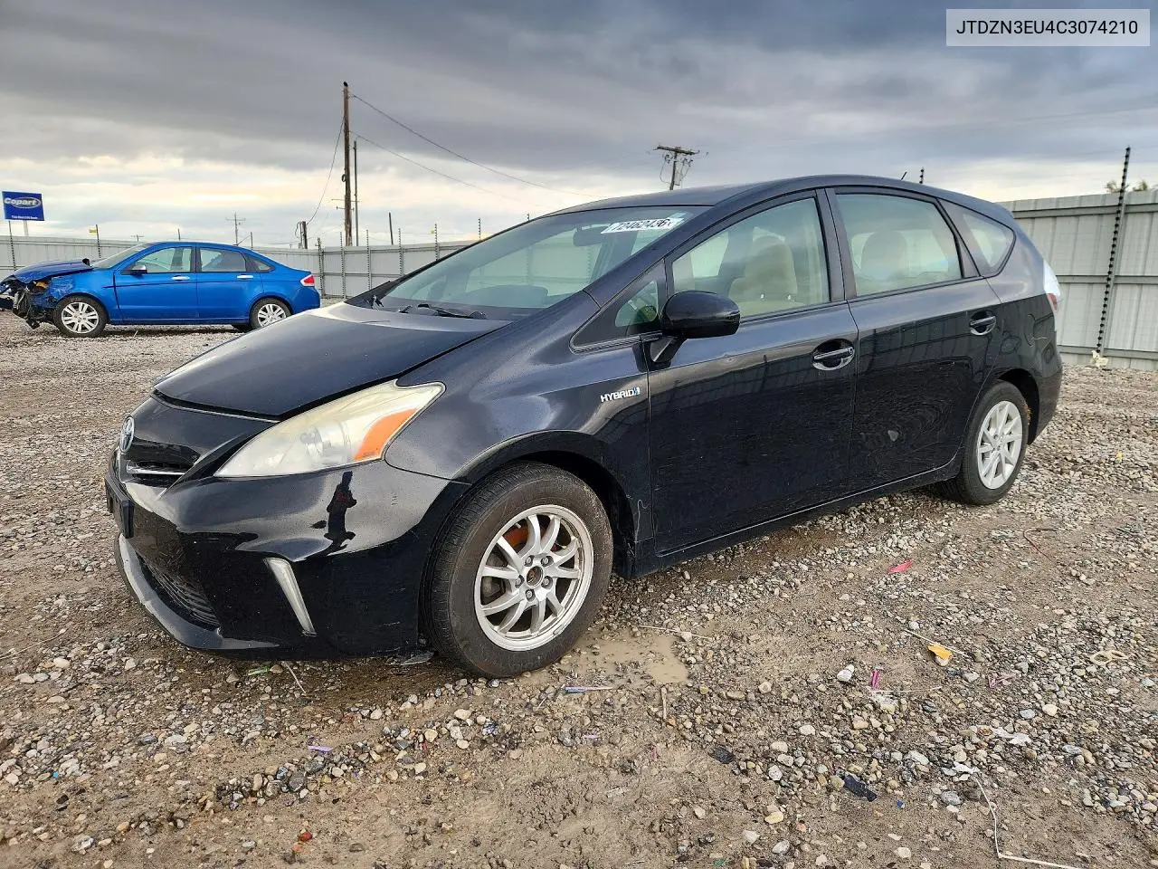 TOYOTA PRIUS V (+) 2012, VIN JTDZN3EU4C3074210