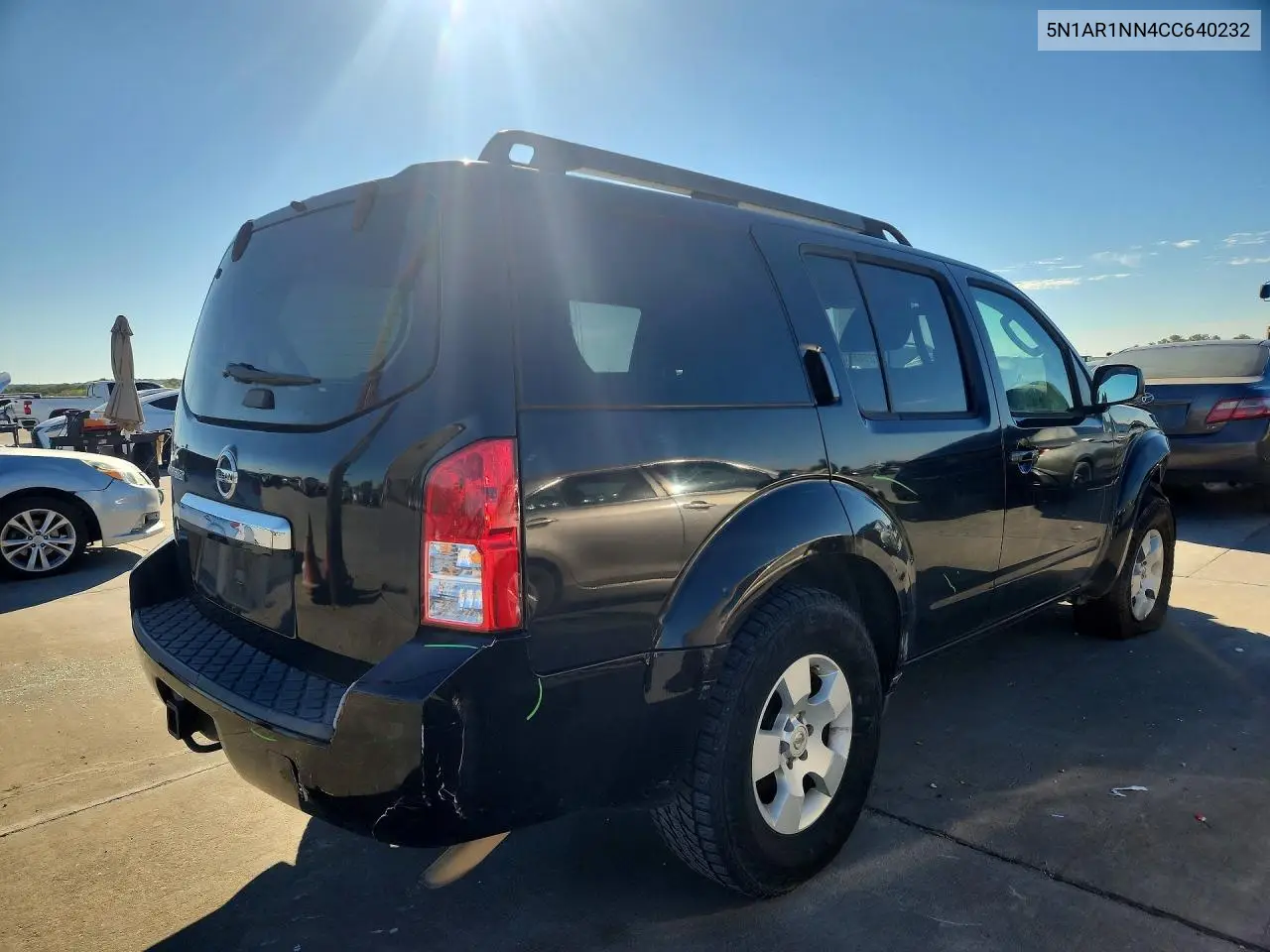 2012 NISSAN PATHFINDER VIN 5N1AR1NN4CC640232 — фото 3