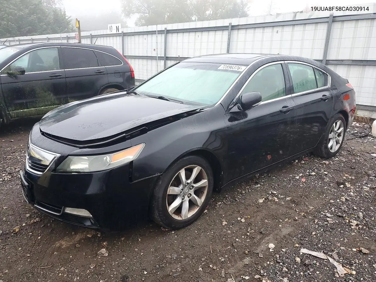 ACURA TL 2012, VIN 19UUA8F58CA030914