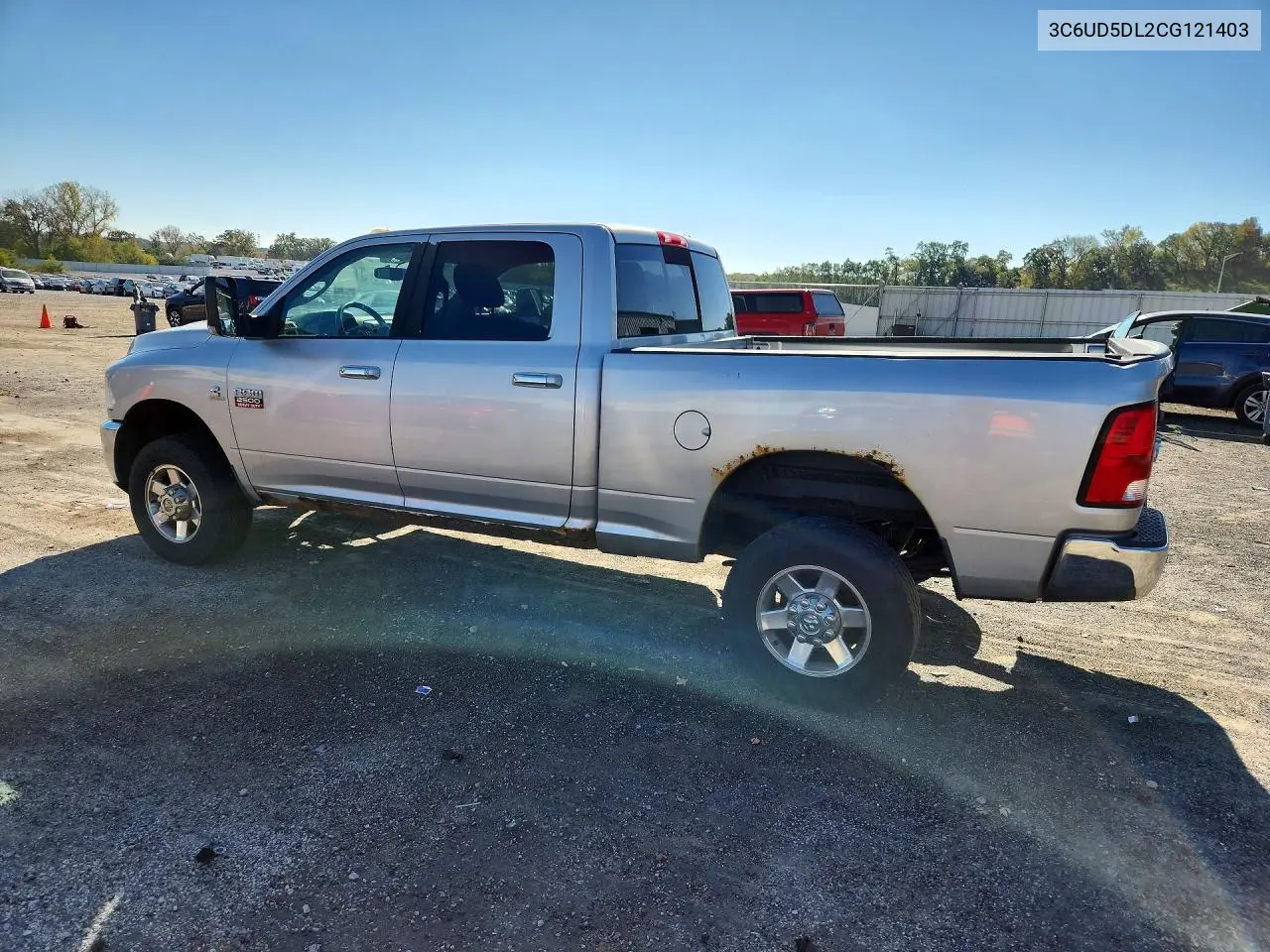 2012 DODGE RAM VIN 3C6UD5DL2CG121403 — фото 2