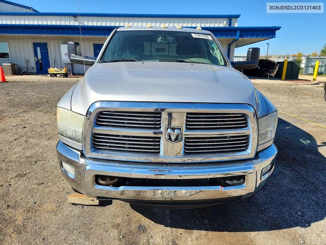 2012 DODGE RAM VIN 3C6UD5DL2CG121403 — фото 5