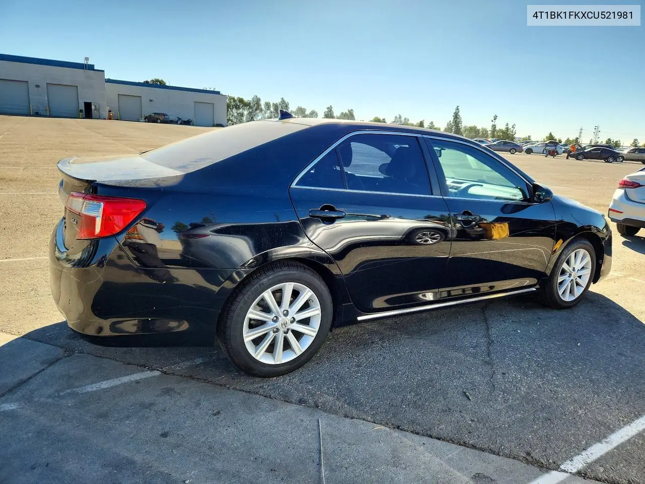 2012 TOYOTA CAMRY VIN 4T1BK1FKXCU521981 — фото 3