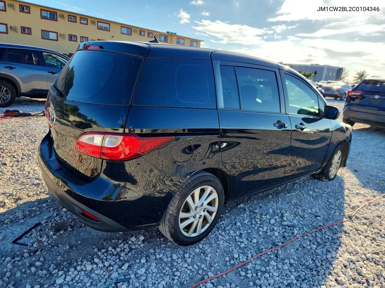2012 MAZDA 5 VIN JM1CW2BL2C0104346 — фото 3