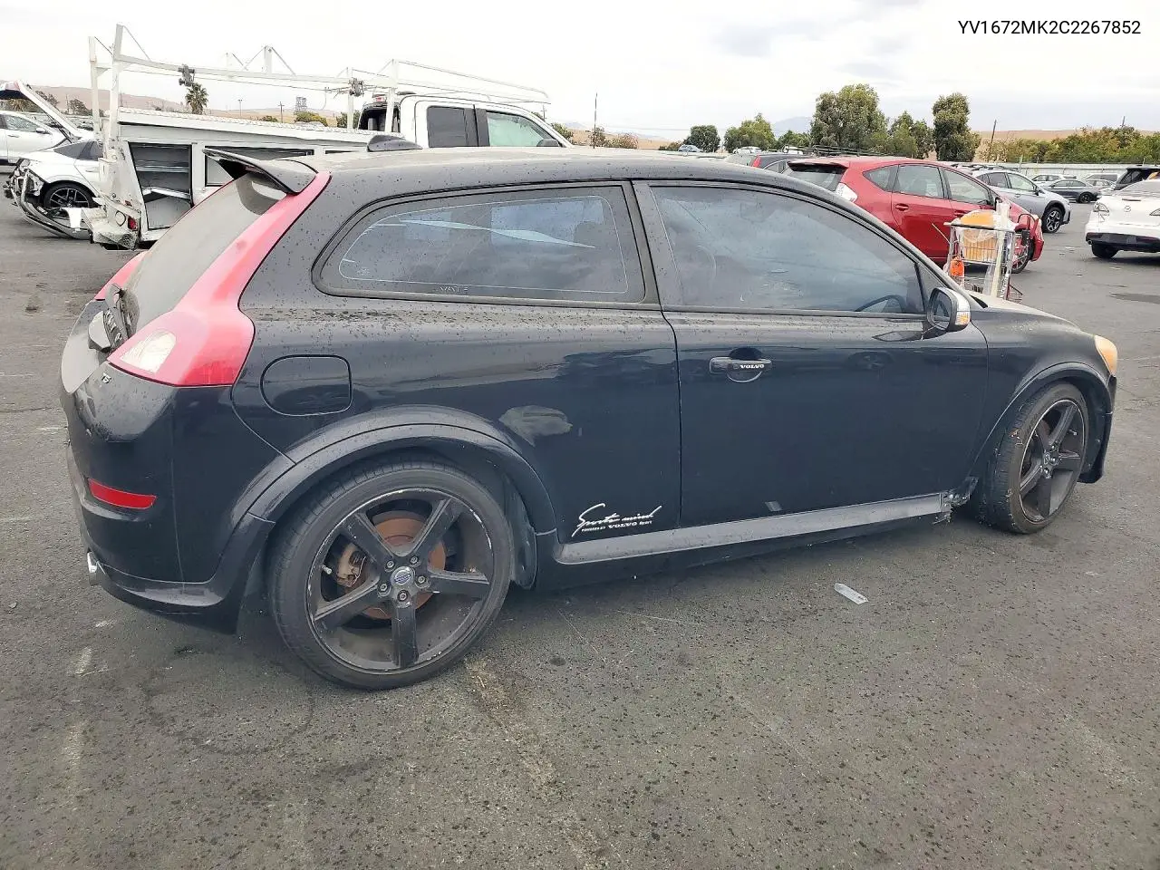 2012 VOLVO C30 VIN YV1672MK2C2267852 — фото 3