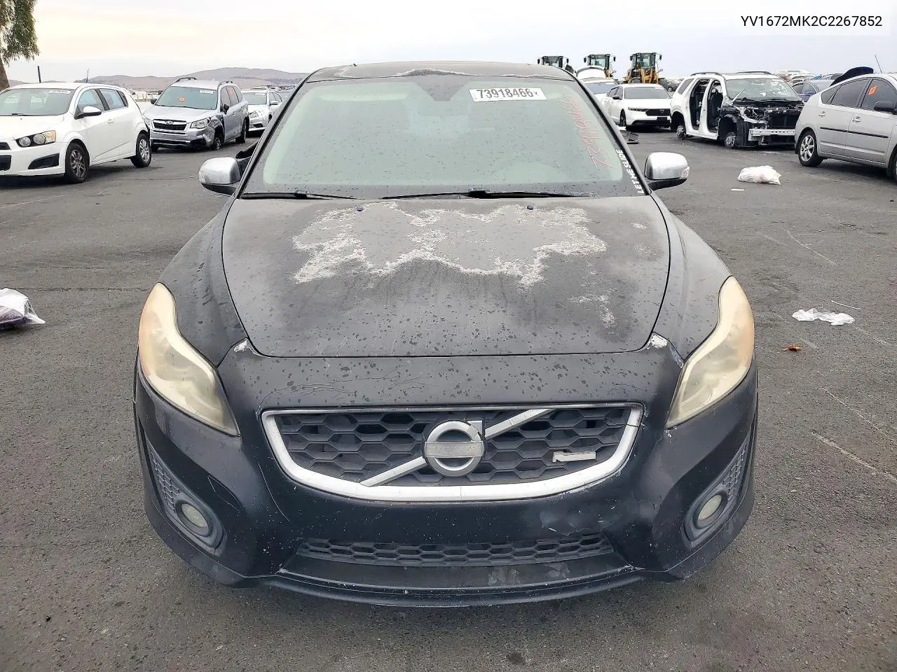 2012 VOLVO C30 VIN YV1672MK2C2267852 — фото 5