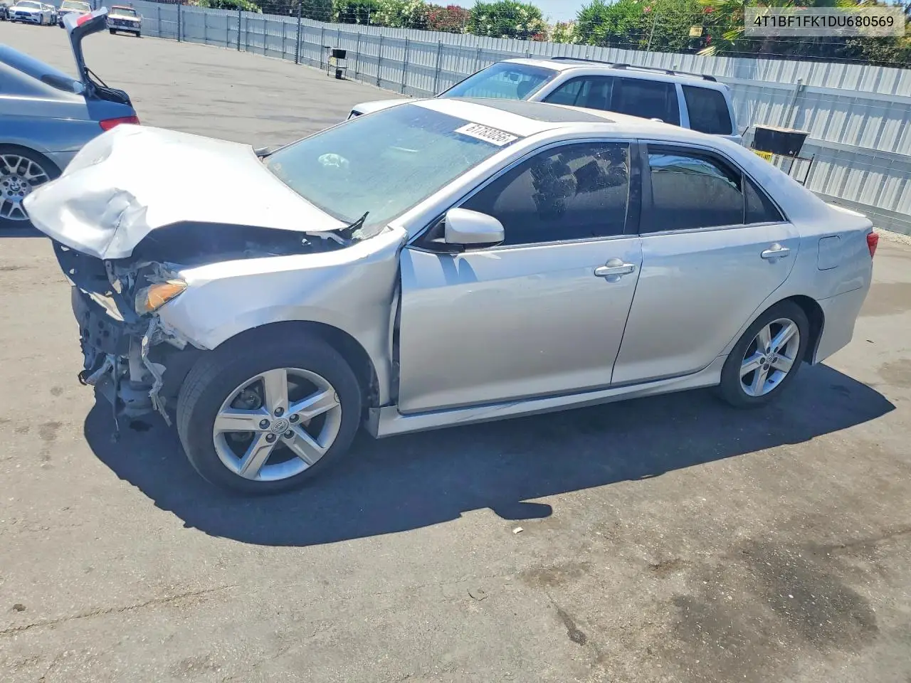 TOYOTA CAMRY 2013, VIN 4T1BF1FK1DU680569