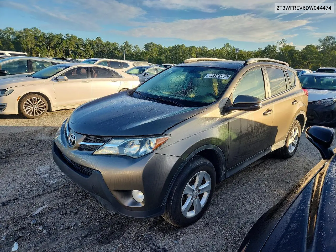 TOYOTA RAV 4 2013, VIN 2T3WFREV6DW044474