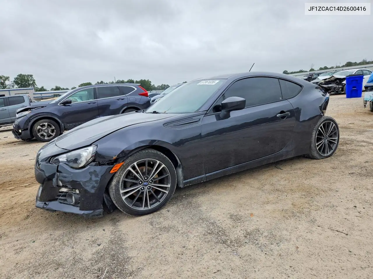 SUBARU BRZ 2013, VIN JF1ZCAC14D2600416