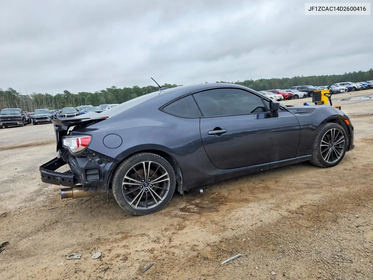2013 SUBARU BRZ VIN JF1ZCAC14D2600416 — фото 3