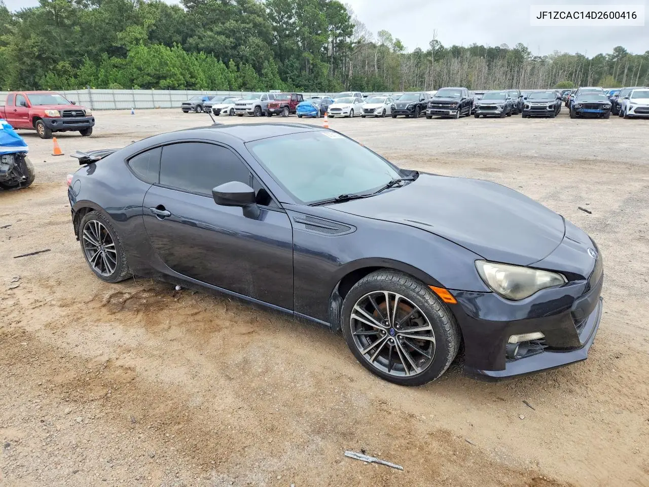 2013 SUBARU BRZ VIN JF1ZCAC14D2600416 — фото 4