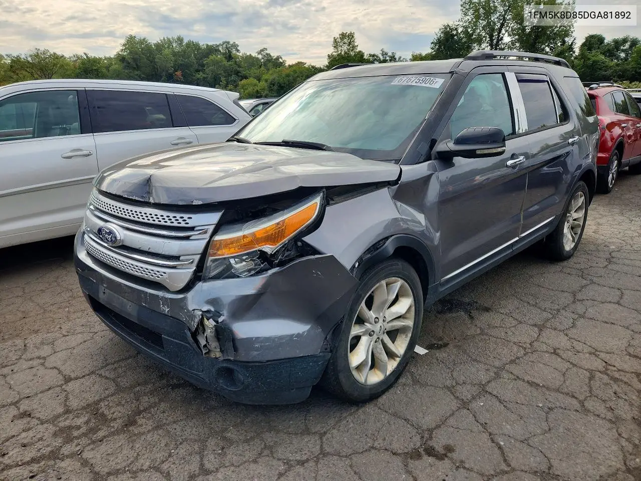 FORD EXPLORER 2013, VIN 1FM5K8D85DGA81892