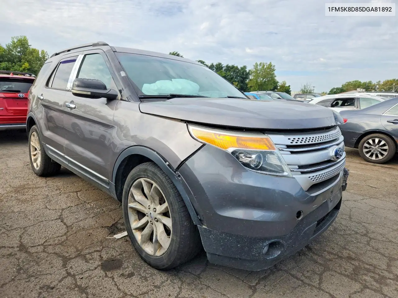 2013 FORD EXPLORER VIN 1FM5K8D85DGA81892 — фото 4