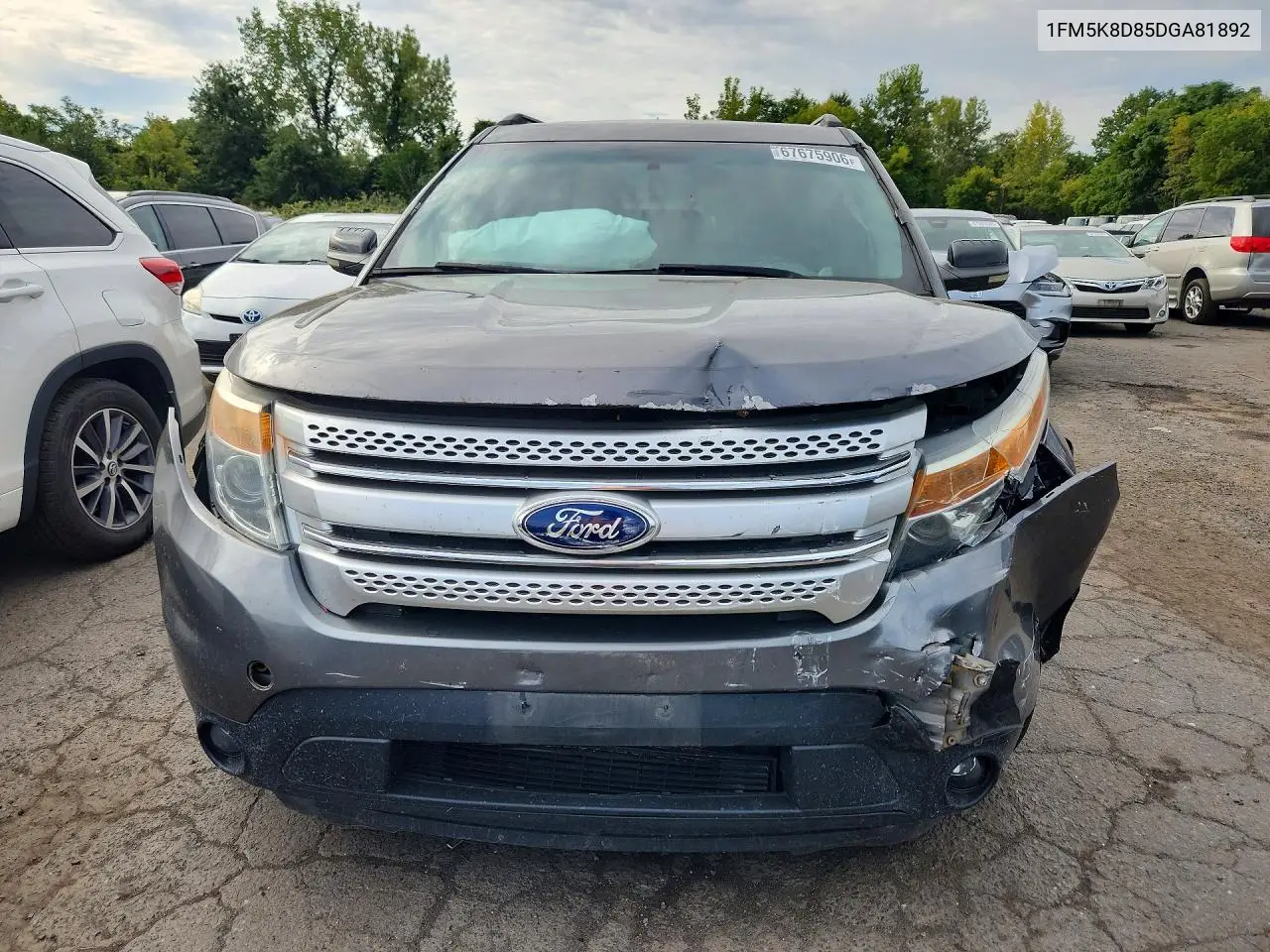2013 FORD EXPLORER VIN 1FM5K8D85DGA81892 — фото 5