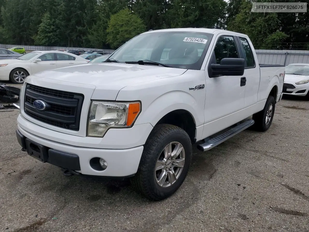 FORD F-150 2013, VIN 1FTFX1EF7DFB26075